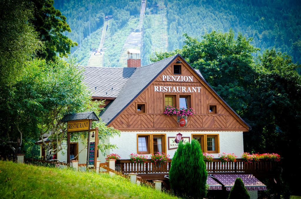 Pension & Restaurant Krakonos Harrachov Eksteriør billede