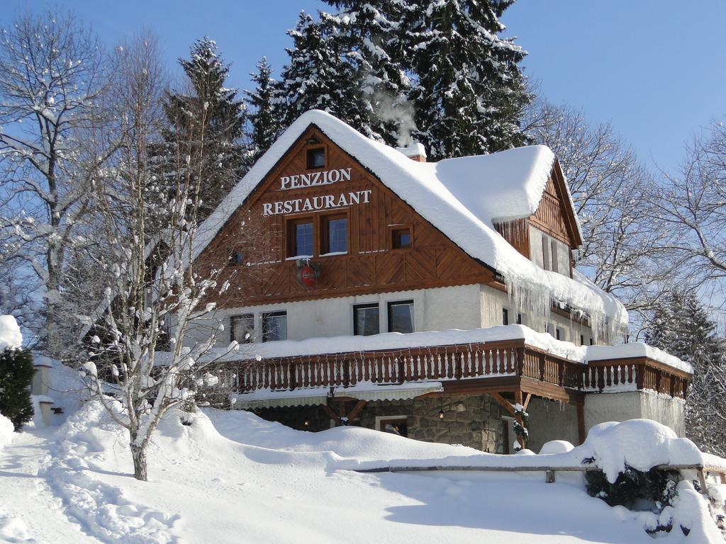 Pension & Restaurant Krakonos Harrachov Eksteriør billede